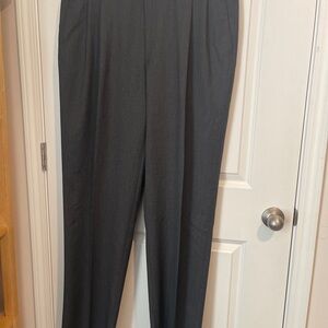 Classic Men's Dress Pants - Charcoal Gray Sz 39Waist 35Inseam unhemmed